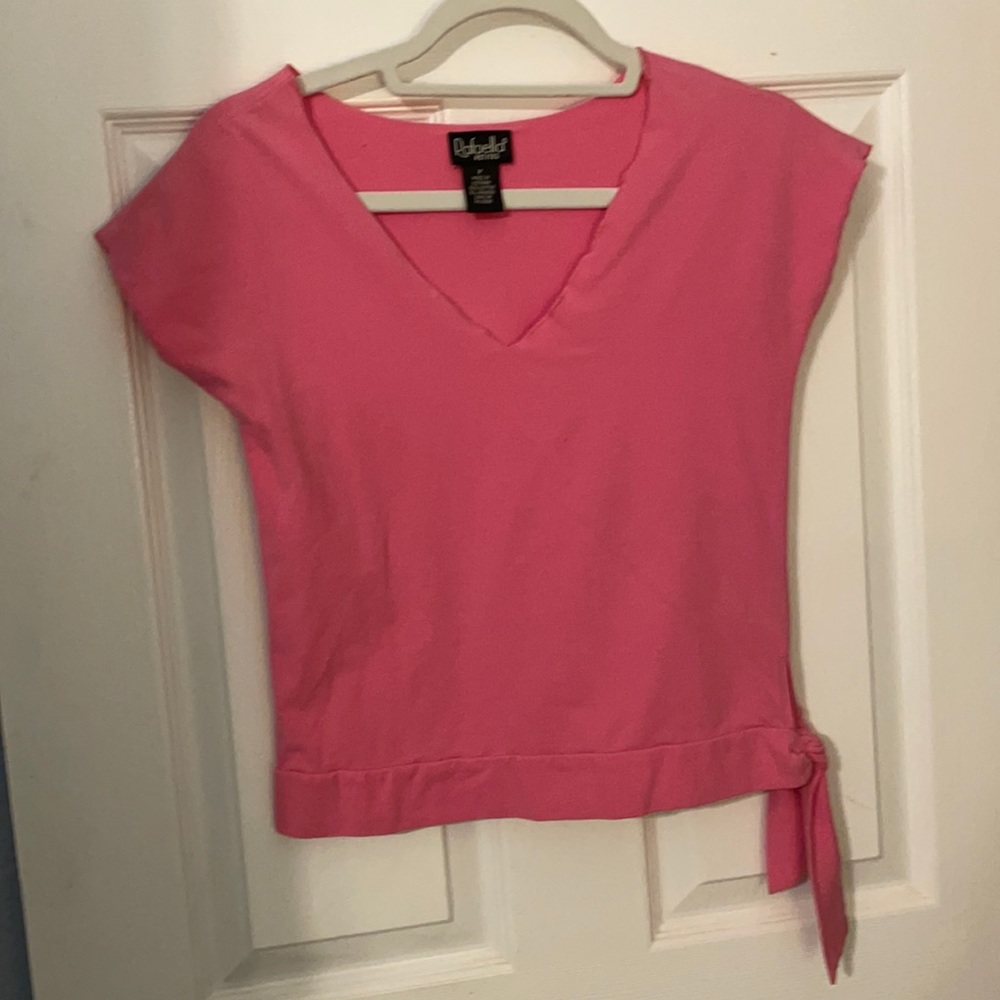 Rafaella petite top, size p pink